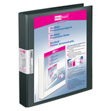 Artikelbild 1 für VELOFLEX VELODUR® Präsentationsringbücher 2-Ringe schwarz 4,0 cm DIN A4, 10 St., Artikelnummer 447292