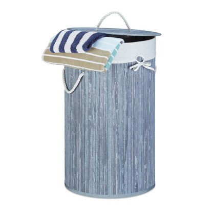 Artikelbild 2 für relaxdays Wäschekorb grau, 1 St., Artikelnummer 393344