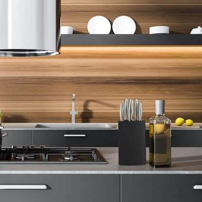 Artikelbild 2 für relaxdays Messerblock schwarz, 1 St., Artikelnummer 473011