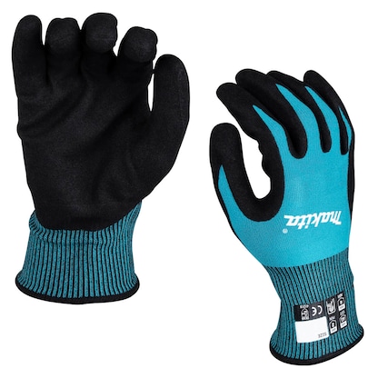 Artikelbild für makita unisex Arbeitshandschuhe Nitril blau Größe 9, 1 Paar, Artikelnummer 634653