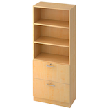 Artikelbild 1 für HAMMERBACHER Regalschrank 7300 RE, V7300/3/3/RE ahorn 80,0 x 42,0 x 200,4 cm, 1 St., Artikelnummer 862526