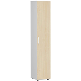 Artikelbild 1 für geramöbel Aktenschrank Flex, S-346100-AL lichtgrau, ahorn 5 Fachböden 40,0 x 42,0 x 216,0 cm, Artikelnummer 876666