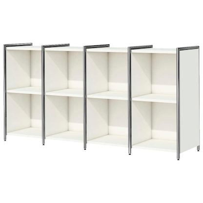 Artikelbild für Kerkmann Aktenregal Lago weiß 158,0 x 38,0 x 78,0 cm, 1 St., Artikelnummer 789687