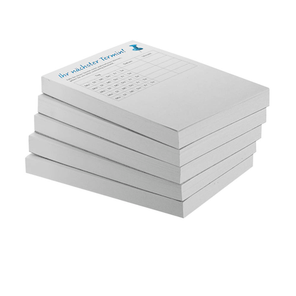 Artikelbild 3 für grau Terminblöcke grau DIN A7, ca. 100 Blatt, 5 Blöcke, Artikelnummer 245478