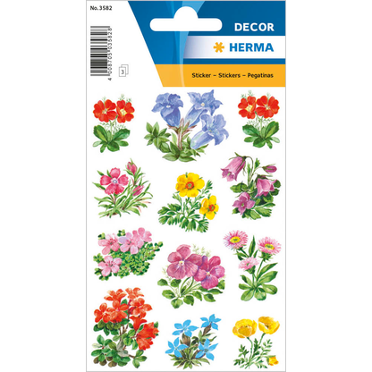 Artikelbild für HERMA Aufkleber 3582 Blumen, 36 Etiketten, Artikelnummer 292942