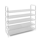 Artikelbild 1 für relaxdays Schuhregal grau 87,0 x 29,5 x 90,5 cm, 1 St., Artikelnummer 448692