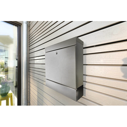 Artikelbild 3 für BURG WÄCHTER Briefkasten SEATTLE 3848 42010 silber mit Zeitungsfach, Artikelnummer 114757