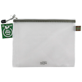 Artikelbild 1 für FolderSys Reißverschlussbeutel DIN A5 transparent/taupe 0,15 mm, 1 St., Artikelnummer 102034