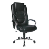 Artikelbild 1 für Topstar Chefsessel Soft Lux, 8329D60 Kunstleder schwarz, Gestell chrom, Artikelnummer 366823