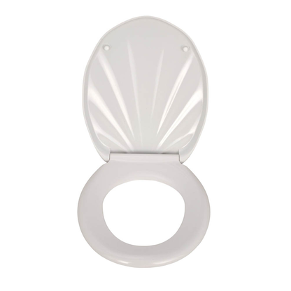 Artikelbild 3 für WENKO WC-Sitz mit Absenkautomatik Muschel weiß, 1 St., Artikelnummer 811627