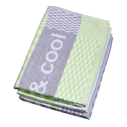 Artikelbild 2 für Dyckhoff Geschirrtücher fresh & cool grün 50 x 70 cm, 3 St., Artikelnummer 500177