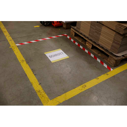Produktbild von Bodenmarkierungsband – Gelb, 50mm X 33m, Extrem Strapazierfähig, Für Hallen Und Werkstätten