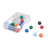 Artikelbild 1 für office discount Pinnnadeln farbsortiert, 50 St., Artikelnummer 621052