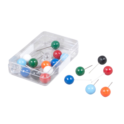 Artikelbild für office discount Pinnnadeln farbsortiert, 50 St., Artikelnummer 621052