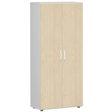Artikelbild 1 für geramöbel Aktenschrank Flex, S-385100-AL lichtgrau, ahorn 4 Fachböden 80,0 x 42,0 x 180,8 cm, Artikelnummer 876692