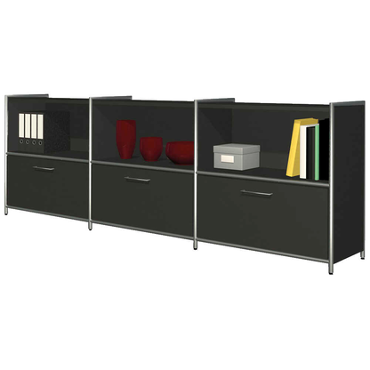 Artikelbild für Kerkmann Sideboard Lago, 13799313 anthrazit 236,0 x 38,0 x 78,0 cm, 1 St., Artikelnummer 789782