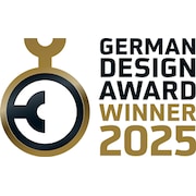 Das Produkt ist Gewinner des German Design Awards 2025.