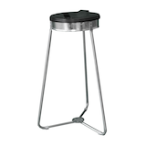 Artikelbild 1 für Müllsackständer 70,0 - 120,0 l schwarz, silber, 1 St., Artikelnummer 159407