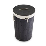 Artikelbild 1 für relaxdays Wäschekorb schwarz, 1 St., Artikelnummer 393112