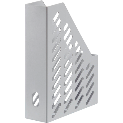 Artikelbild 2 für office discount Stehsammler 1601-DO-11D lichtgrau Kunststoff, DIN A4, 1 St., Artikelnummer 831531