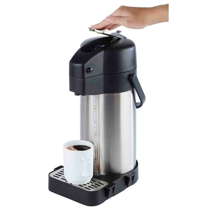 Artikelbild 3 für APS Isolierkanne PREMIUM silber 3,0 l, 1 St., Artikelnummer 196566