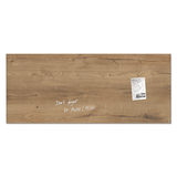 Artikelbild 1 für SIGEL Glas-Magnettafel artverum® 130,0 x 55,0 cm Natural Wood, Artikelnummer 533703