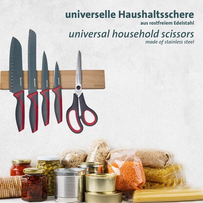 Artikelbild 3 für WESTMARK Papierschere schwarz-rot 21,0 cm, Artikelnummer 996379