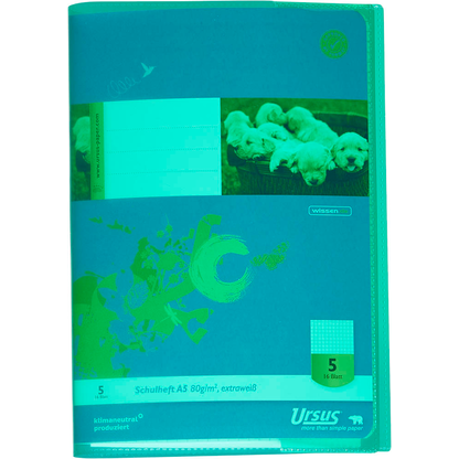 Artikelbild 6 für 5 JOLLY Heftumschläge farbsortiert Kunststoff DIN A5, Artikelnummer 528594