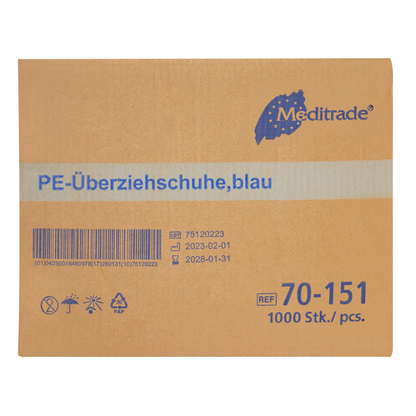 Artikelbild 8 für 1.000 Meditrade® unisex Überschuhe blau Einheitsgröße, Artikelnummer 242147