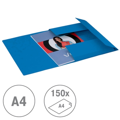 Artikelbild 3 für VON LEITZ Eckspanner DIN A4 blau, 1 St., Artikelnummer 635148