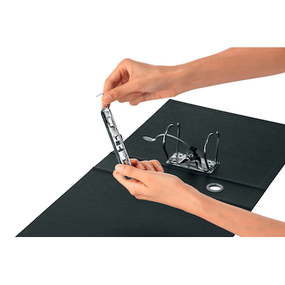 Artikelbild 7 für LEITZ recycle 1018 Ordner schwarz Karton 8,0 cm DIN A4, 1 St., Artikelnummer 304432