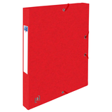 Artikelbild 1 für OXFORD Heftbox TOP FILE+ 2,5 cm rot, 1 St., Artikelnummer 313252