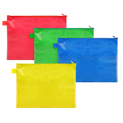 Artikelbild 2 für VELOFLEX Reißverschlussbeutel DIN A4 gelb 0,26 mm, 1 St., Artikelnummer 190466