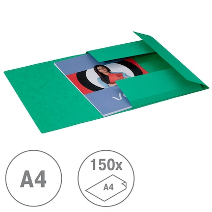 Artikelbild 3 für VON LEITZ Eckspanner DIN A4 grün, 1 St., Artikelnummer 635189