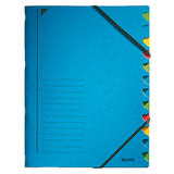 Artikelbild 1 für LEITZ Ordnungsmappe 3912 12 Fächer blau, 1 St., Artikelnummer 322920