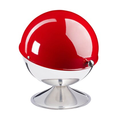 Artikelbild für relaxdays Zuckerdose silber, rot, 1 St., Artikelnummer 472623