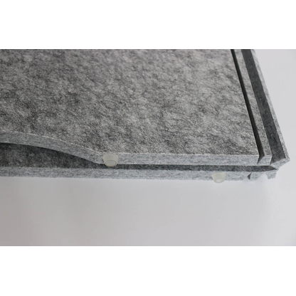 Artikelbild 10 für HAMMERBACHER Akustik-Tischtrennwand, grau 174,0 x 60,5 cm, 1 St., Artikelnummer 743181