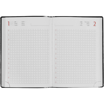 Artikelbild 3 für Handwerkerkalender jahresunabhängig schwarz, 1 St., Artikelnummer 831772