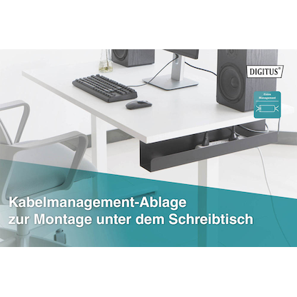 Artikelbild 9 für DIGITUS DA-90448 Kabelkanal 60,0 cm schwarz, Artikelnummer 663108