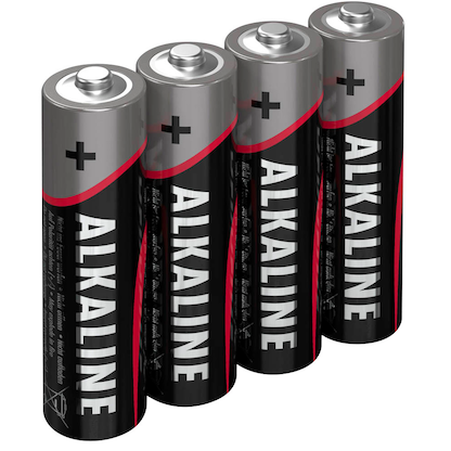 Artikelbild für ANSMANN Batterien Red Alkaline Alkali-Mangan Mignon AA 1,5 V, 4 St., Artikelnummer 545624