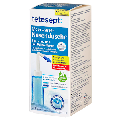 Artikelbild 5 für tetesept Nasendusche 4008491115698 blau, weiß Kunststoff, 1 Set, Artikelnummer 516086