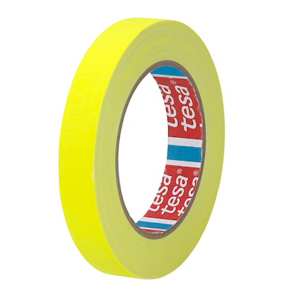 Artikelbild 2 für tesa Gewebeband gelb 19,0 mm x 25,0 m 1 Rolle, Artikelnummer 438309