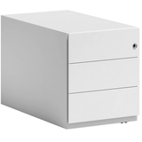 Artikelbild 1 für BISLEY Note Rollcontainer verkehrsweiß 3 Auszüge 42,0 x 77,5 x 49,5 cm, Artikelnummer 453199