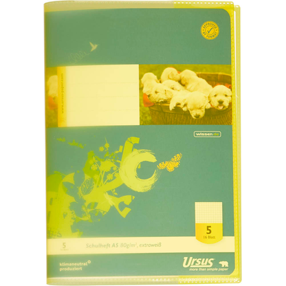 Artikelbild 4 für 5 JOLLY Heftumschläge farbsortiert Kunststoff DIN A5, Artikelnummer 528594