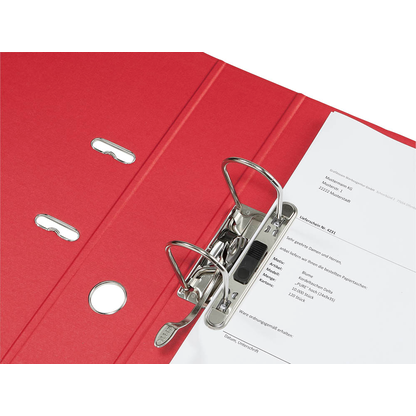 Artikelbild 4 für LEITZ 1007 Ordner rot Karton 8,0 cm DIN A4, 1 St., Artikelnummer 433767