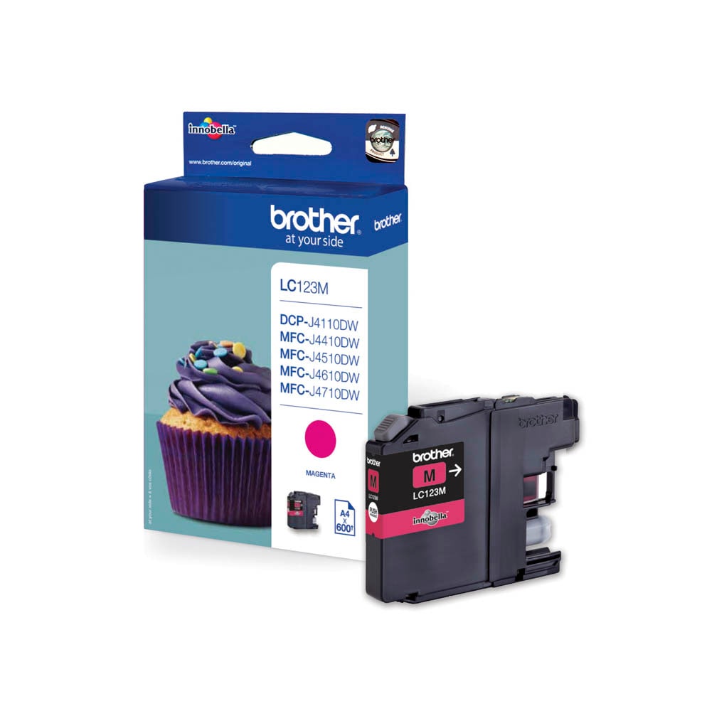 brother LC-123M magenta Druckerpatrone | office discount