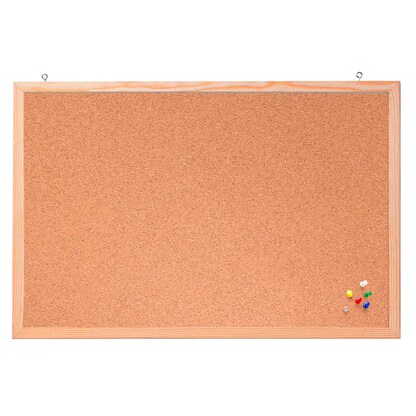 Artikelbild für FRANKEN Pinnwand 100,0 x 60,0 cm Kork braun, Artikelnummer 670659