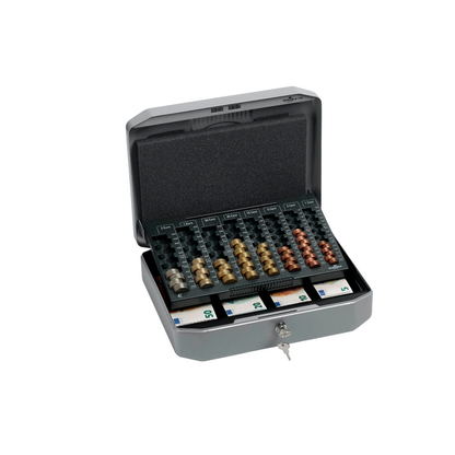 Artikelbild für DURABLE Geldkassette 178257 EUROBOXX silber, Artikelnummer 513212