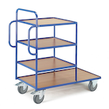 Artikelbild 1 für Rollcart Kommissionierwagen 08-7730 blau 47,0 x 108,0/63,0 x 125,0 cm, Artikelnummer 656304