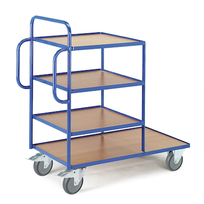 Artikelbild für Rollcart Kommissionierwagen 08-7730 blau 47,0 x 108,0/63,0 x 125,0 cm, Artikelnummer 656304